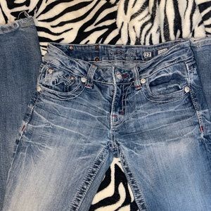 miss me lowrise bootcut jeans